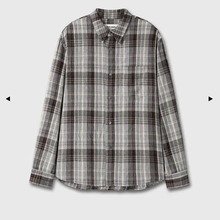[SOLD OUT] 토니웩 워시드 코튼 블렌드 체크셔츠