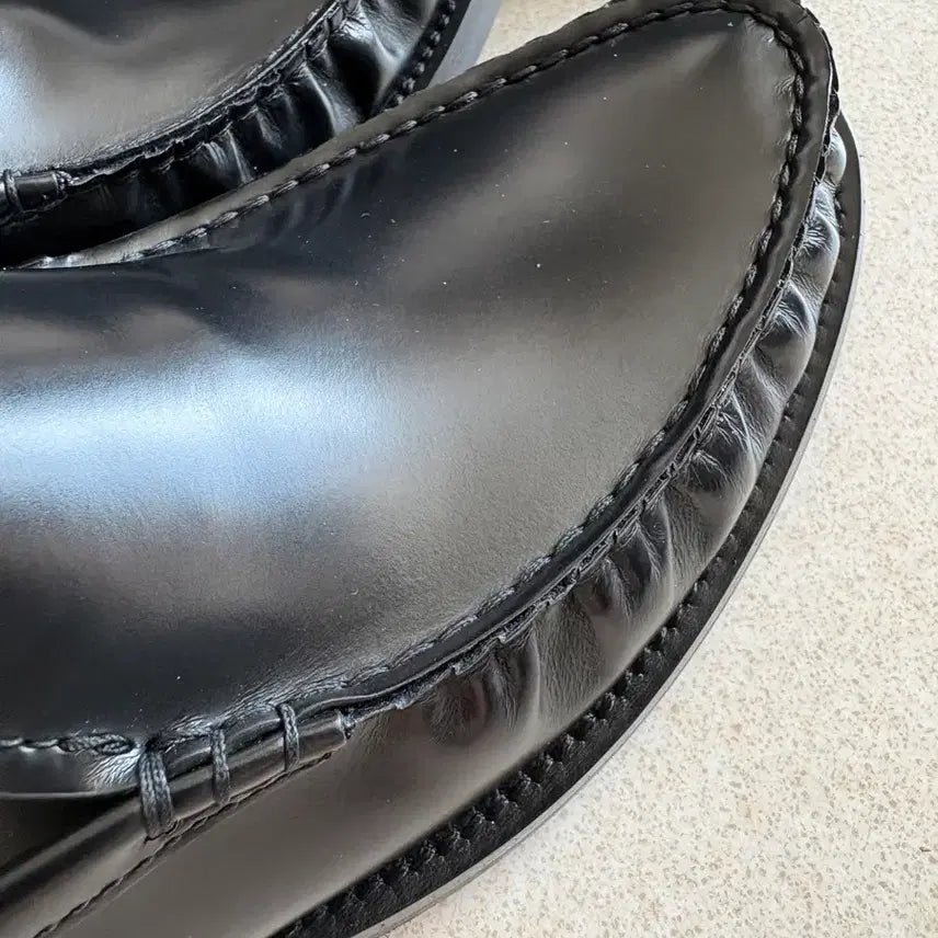 [BUNJANG] Prada Shirring Loafers Black / 새상품) 프라다 셔링 로퍼 블랙 38.5