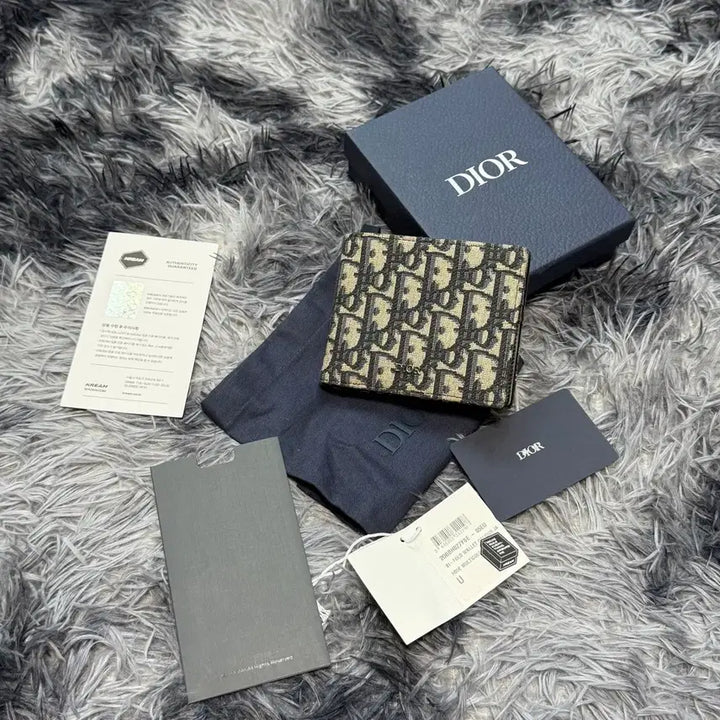 [BUNJANG] Dior Dior Oblique Bifold Wallet New Condition / [25년식/새상품급] 디올 오블리크 반지갑 풀구성