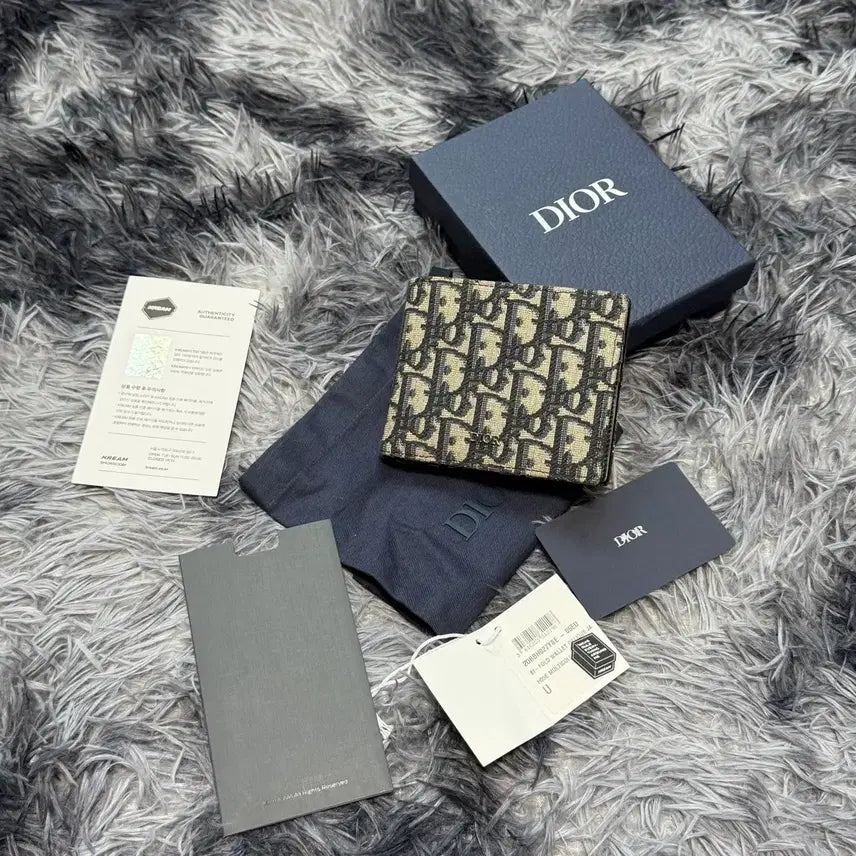 [BUNJANG] Dior Dior Oblique Bifold Wallet New Condition / [25년식/새상품급] 디올 오블리크 반지갑 풀구성