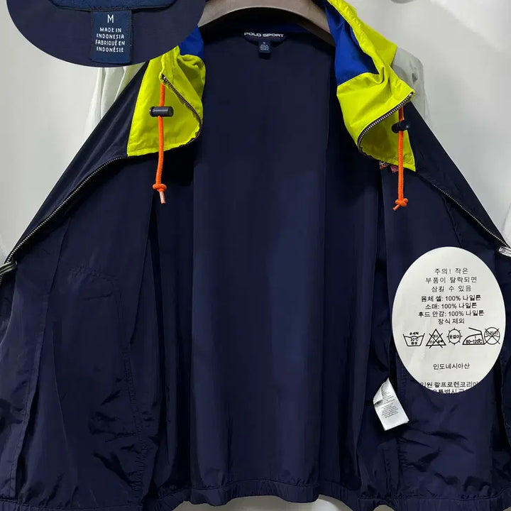[BUNJANG] Polo Sport Lo-Life Spellout Block Windbreaker Jacket / 폴로 스포츠 lo-life 스펠아웃 블럭 윈드브레이커 자켓