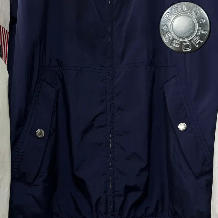 [BUNJANG] Polo Sport Lo-Life Spellout Block Windbreaker Jacket / 폴로 스포츠 lo-life 스펠아웃 블럭 윈드브레이커 자켓