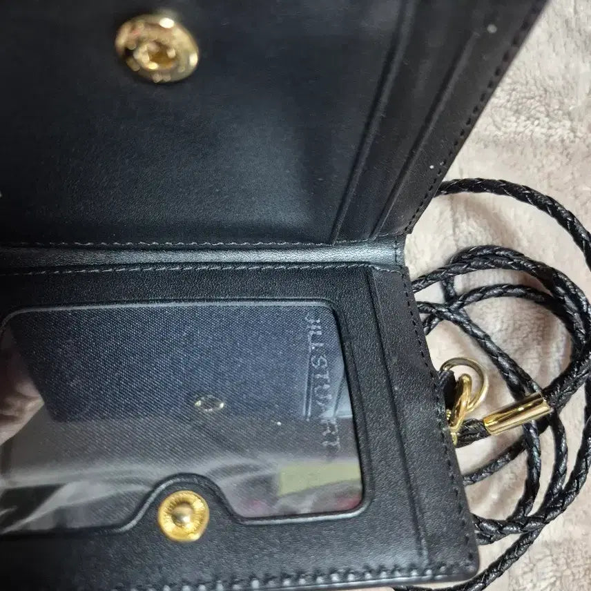[BUNJANG] Jill Stuart Diamond Card Wallet and Necklace Set / 질스튜어트 다이아몬드 카드지갑 + 목걸이