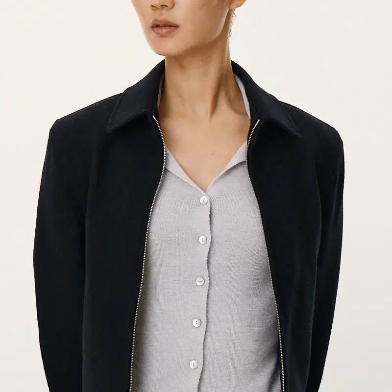[BUNJANG] Pottery Woman Wool Jacket (Size 1) / 포터리 우먼 울 자켓 1사이즈