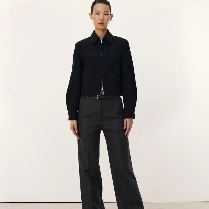 [BUNJANG] Pottery Woman Wool Jacket (Size 1) / 포터리 우먼 울 자켓 1사이즈
