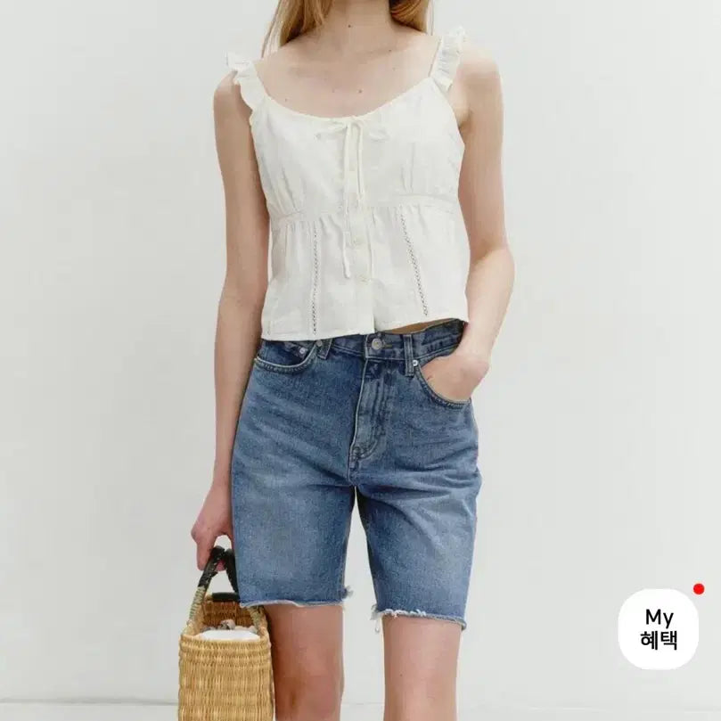 [BUNJANG] Dunst Denim Shorts / DUNST 던스트 데님 반바지