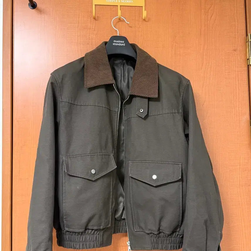[BUNJANG] Drawfit Heritage Hunting Blouson Jacket / 드로우핏 헤리티지 헌팅 블루종 자켓