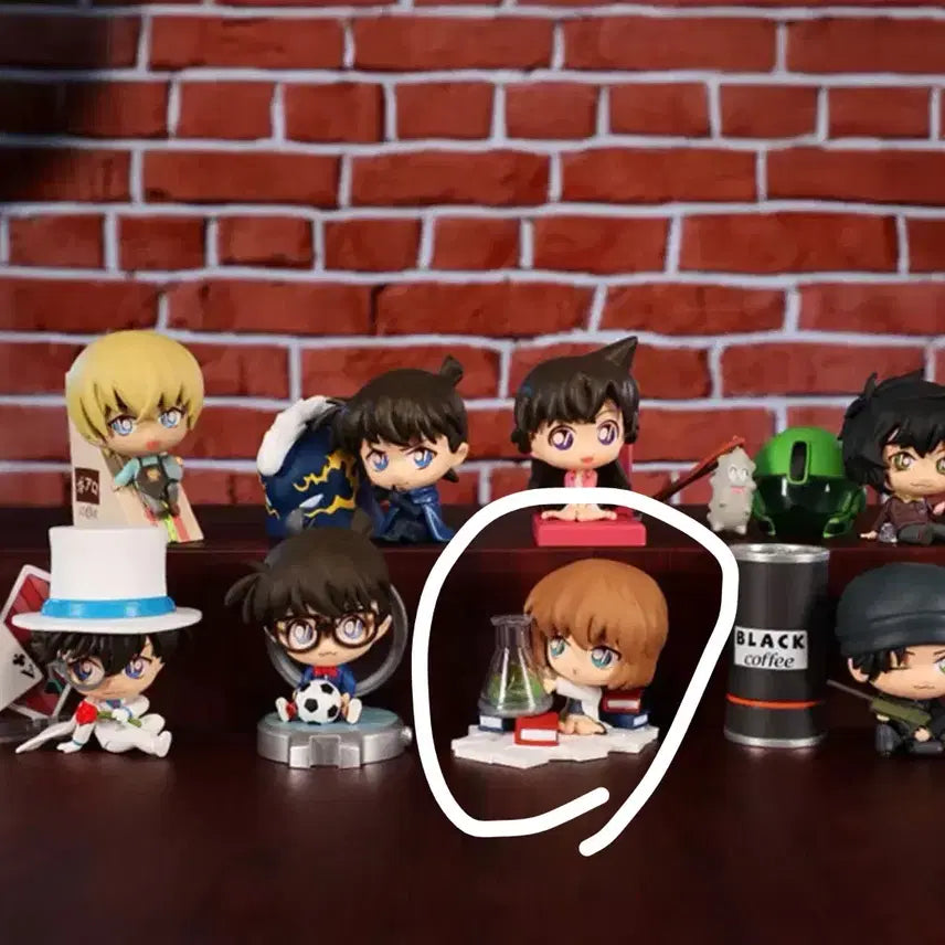 [BUNJANG] Detective Conan Mini Detective Series Rose Figure / 명탐정코난 미니명탐정 시리즈 장미