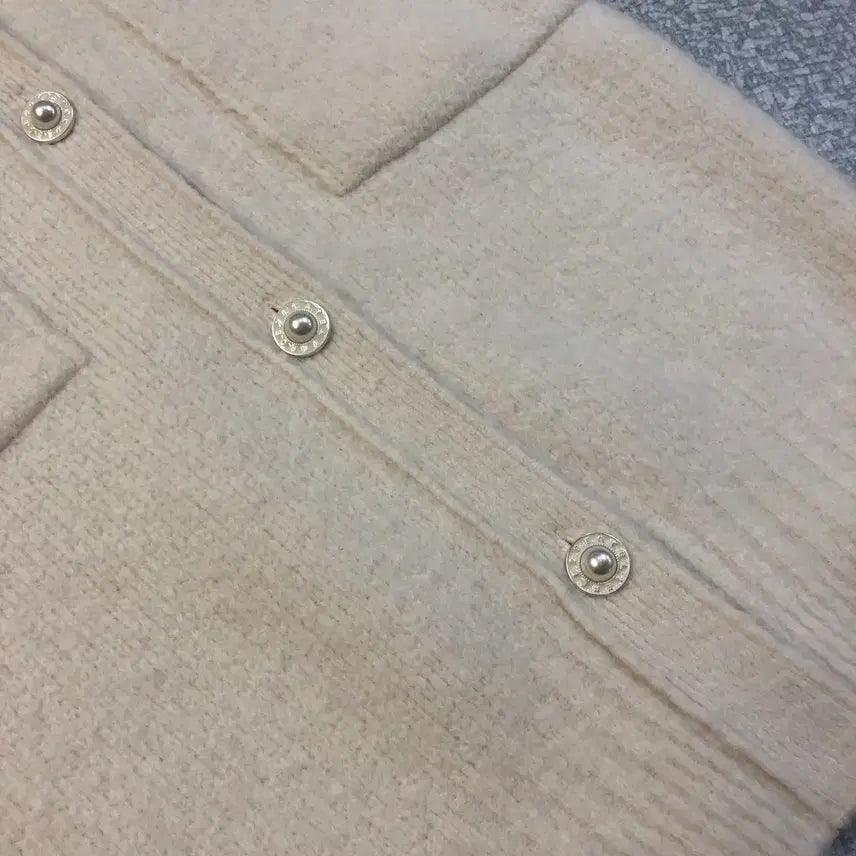 [BUNJANG] Hansome Obze Alpaca Blend Cardigan Coat / 한섬 오브제 22년 알파카51% 가디건 코트 도톰 올드머니룩 하프