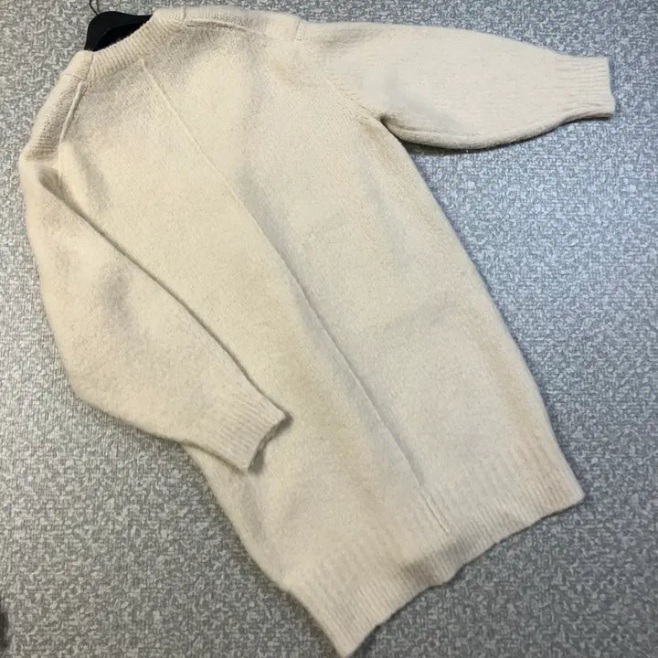 [BUNJANG] Hansome Obze Alpaca Blend Cardigan Coat / 한섬 오브제 22년 알파카51% 가디건 코트 도톰 올드머니룩 하프