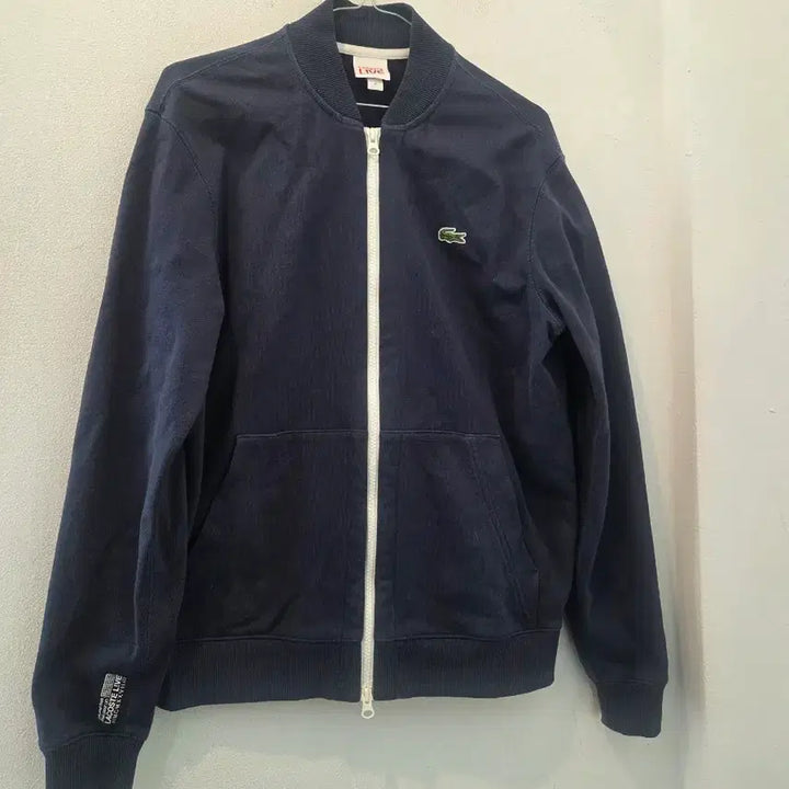 [BUNJANG] Lacoste Live Navy Blouson Jacket / 라코스테 라이브 네이비 블루종 점퍼