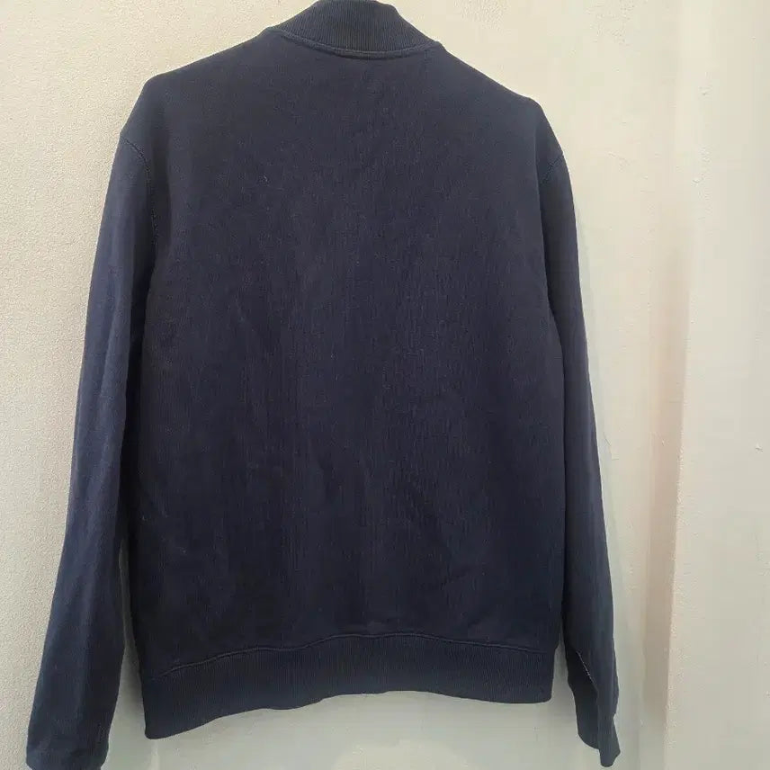 [BUNJANG] Lacoste Live Navy Blouson Jacket / 라코스테 라이브 네이비 블루종 점퍼