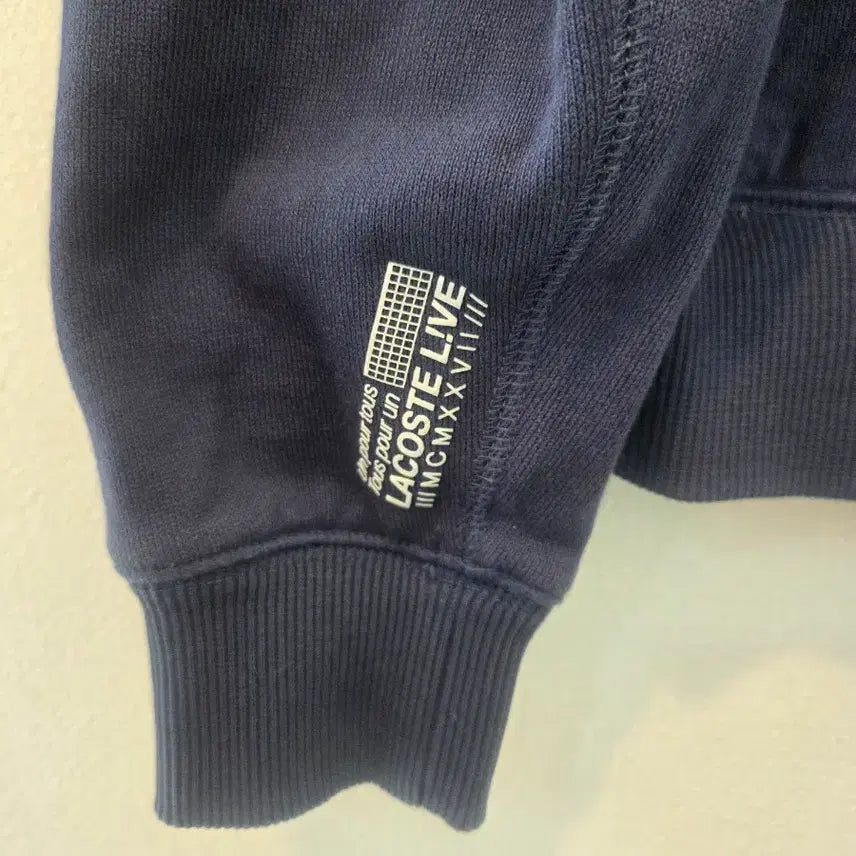 [BUNJANG] Lacoste Live Navy Blouson Jacket / 라코스테 라이브 네이비 블루종 점퍼