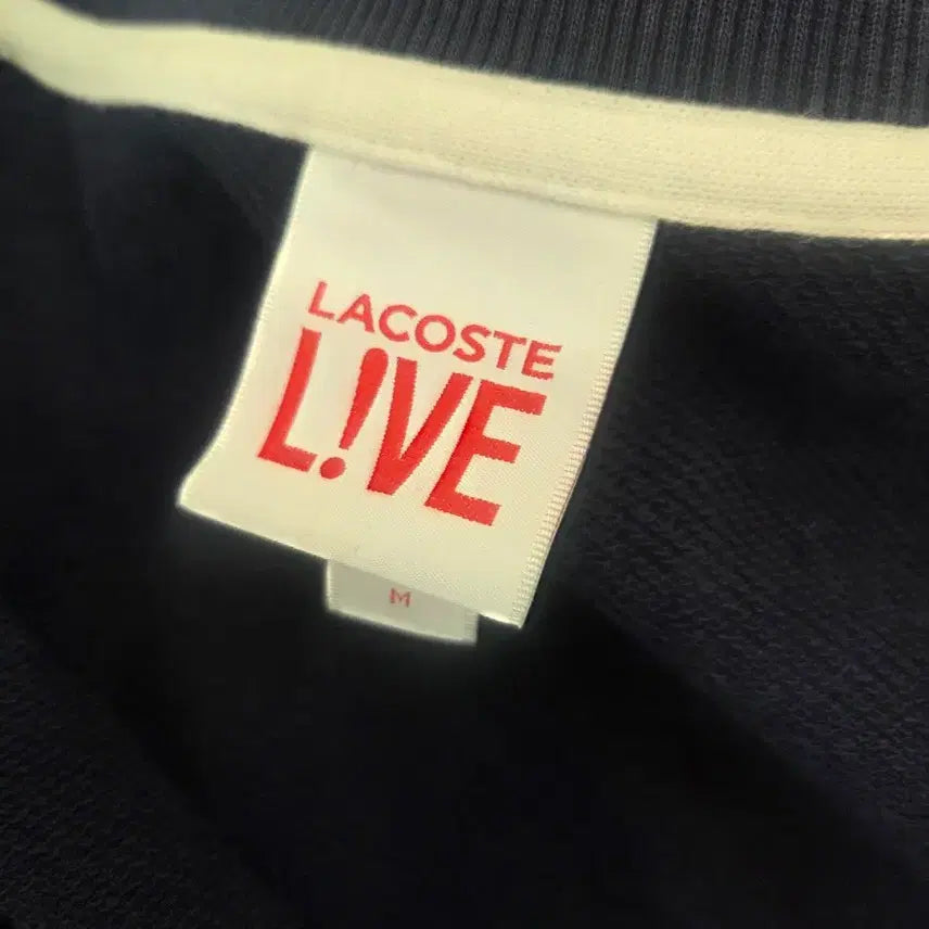 [BUNJANG] Lacoste Live Navy Blouson Jacket / 라코스테 라이브 네이비 블루종 점퍼