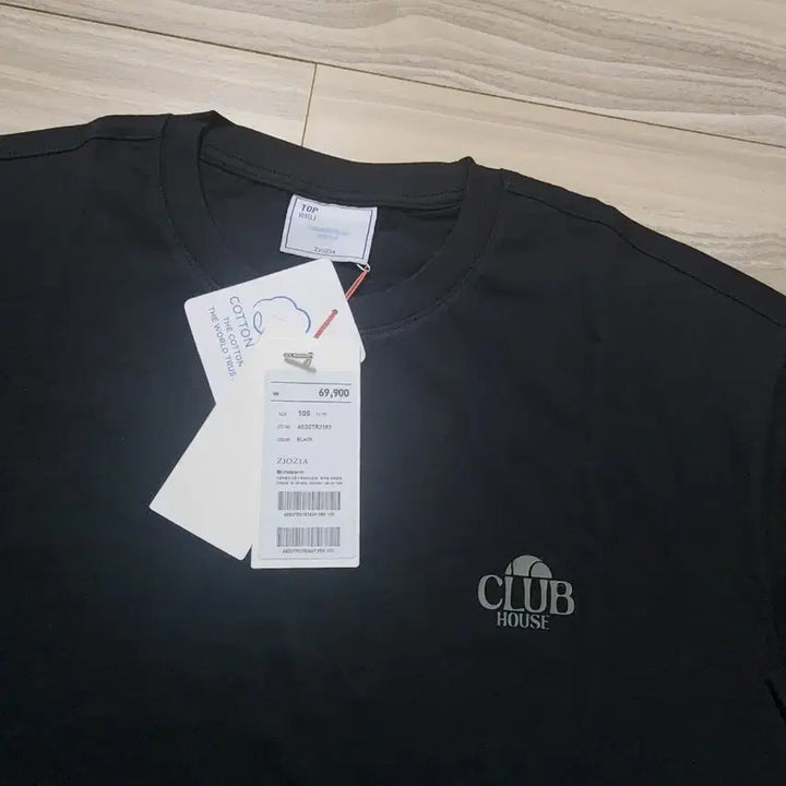 [BUNJANG] ZIOZIA Black Short Sleeve T-Shirt Size 105 / 지오지아반팔티셔츠105사이즈블랙