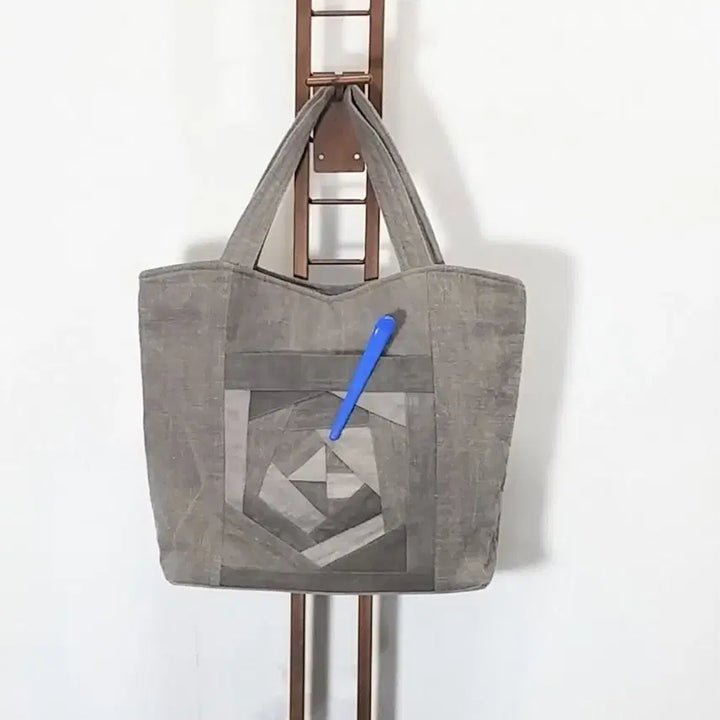 [BUNJANG] Workshop Natural Dyeing Cotton Bag / 공방/자연염색/절가방 /무명면100%/ 4색조각디쟌/27 27 10