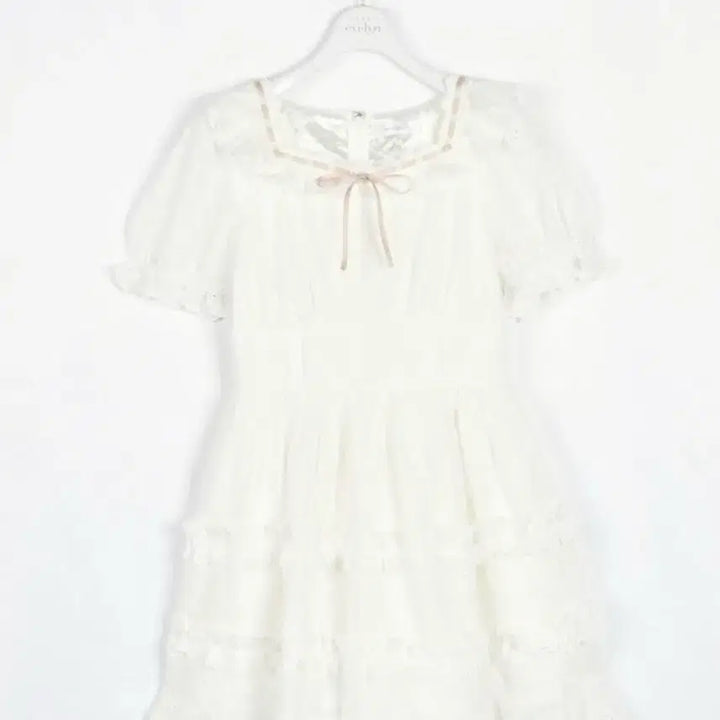 [SOLD OUT] evelyn 에블린 화이트 프릴 코튼 원피스 스나계 양산형 일브 그레일