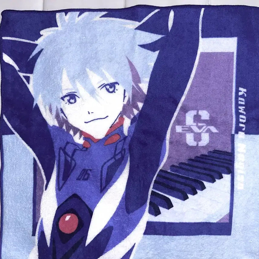 [BUNJANG] Bandai Evangelion Nagisa Kaoru Towel / 반다이 에반게리온 나기사 카오루 타올