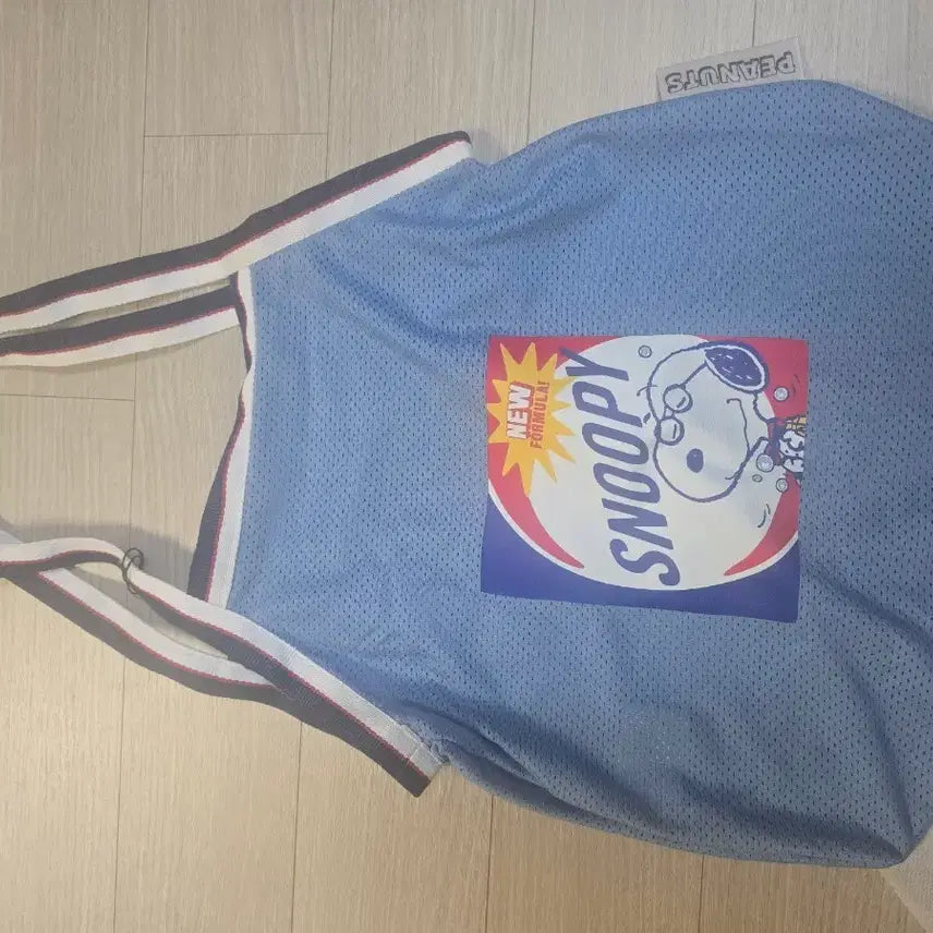 [BUNJANG] Snoopy Peanuts L Eco Bag / 스누피 네트 피너츠L 에코백
