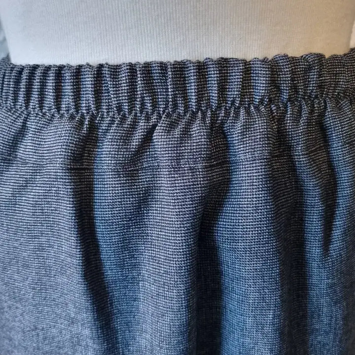 [BUNJANG] Gray Front Slit Skirt / 회색 앞트임 스커트(새상품)