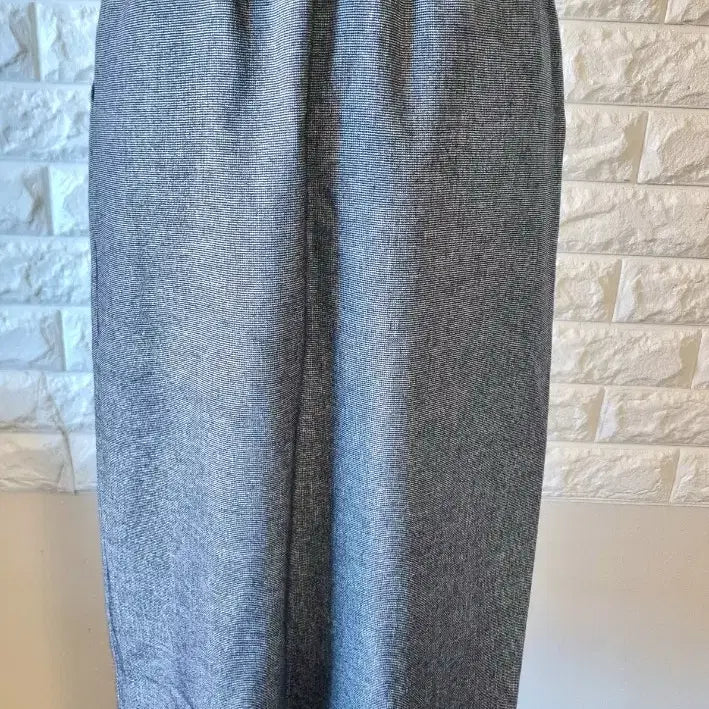 [BUNJANG] Gray Front Slit Skirt / 회색 앞트임 스커트(새상품)