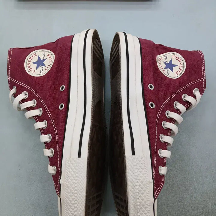 [SOLD OUT] 5000원 할인 중 컨버스 하이탑 진한 레드 올스타 남자 260~265