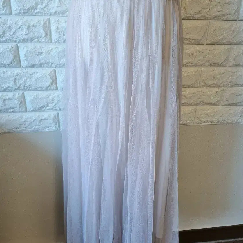 [BUNJANG] Chiffon Long Skirt / 쉬폰 롱 스커트(새상품)