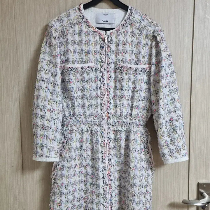 [BUNJANG] OBZEE Tweed Dress Jacket / 오브제OBZEE 트위드 원피스 자켓