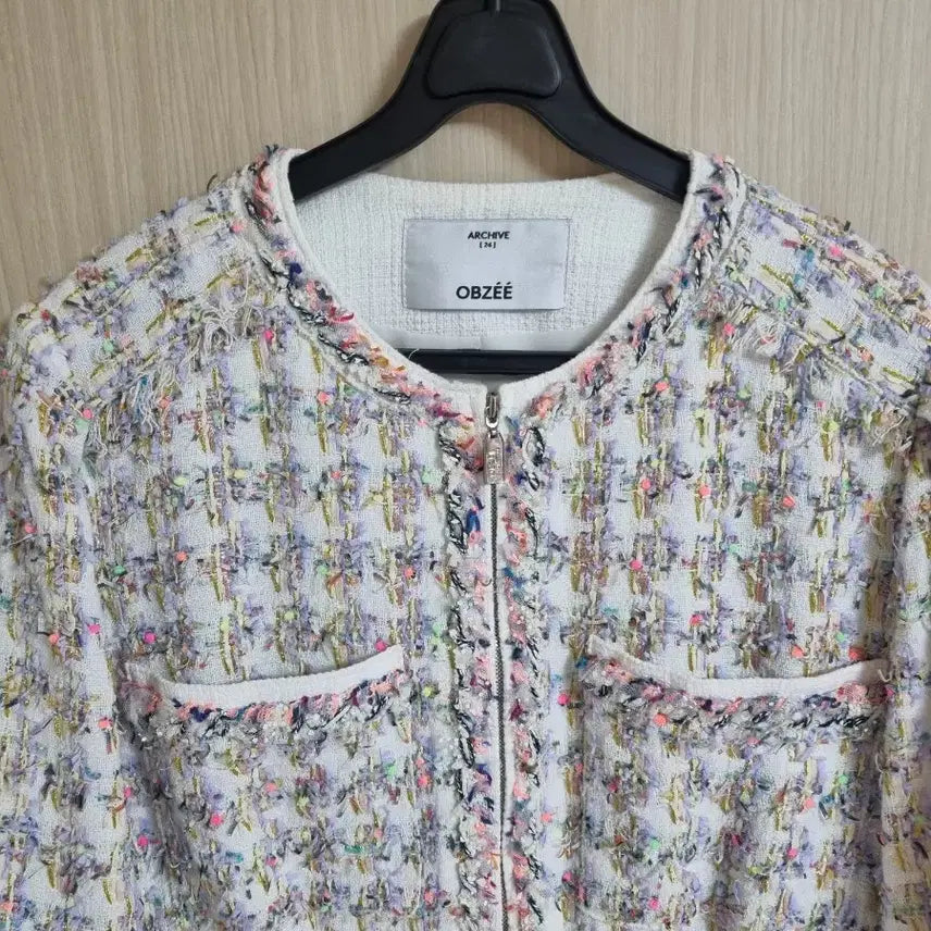 [BUNJANG] OBZEE Tweed Dress Jacket / 오브제OBZEE 트위드 원피스 자켓