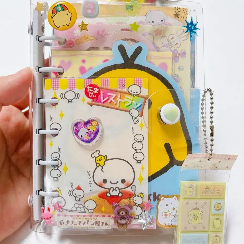 [SOLD OUT] 고전 헤이세이메모 다이어리 커스텀 다꾸 다이어리셋업