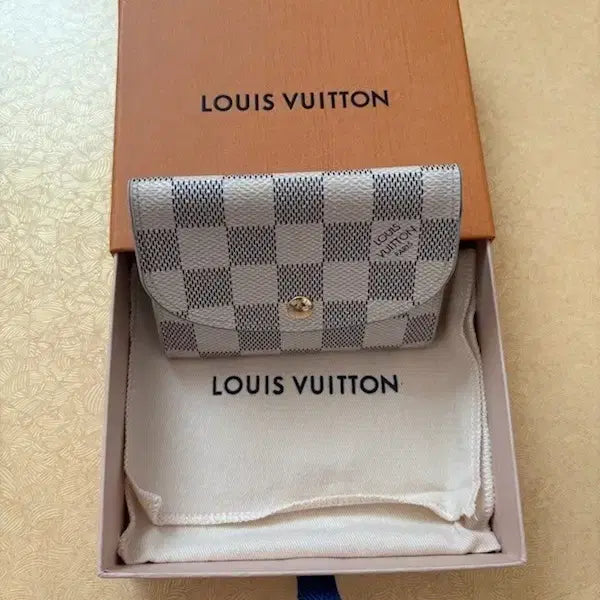 [BUNJANG] Louis Vuitton Damier Azur Wallet / 마지막 내림 정품 루이비통 다미에 아쥬르 지갑