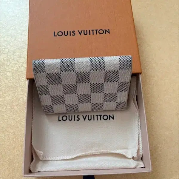 [BUNJANG] Louis Vuitton Damier Azur Wallet / 마지막 내림 정품 루이비통 다미에 아쥬르 지갑