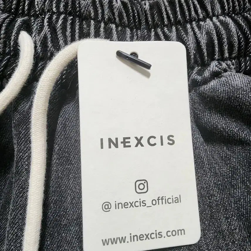 [BUNJANG] Inexist Vintage Washed Denim Half Pants Black / 이넥시스빈티지워시드데님하프팬츠블랙