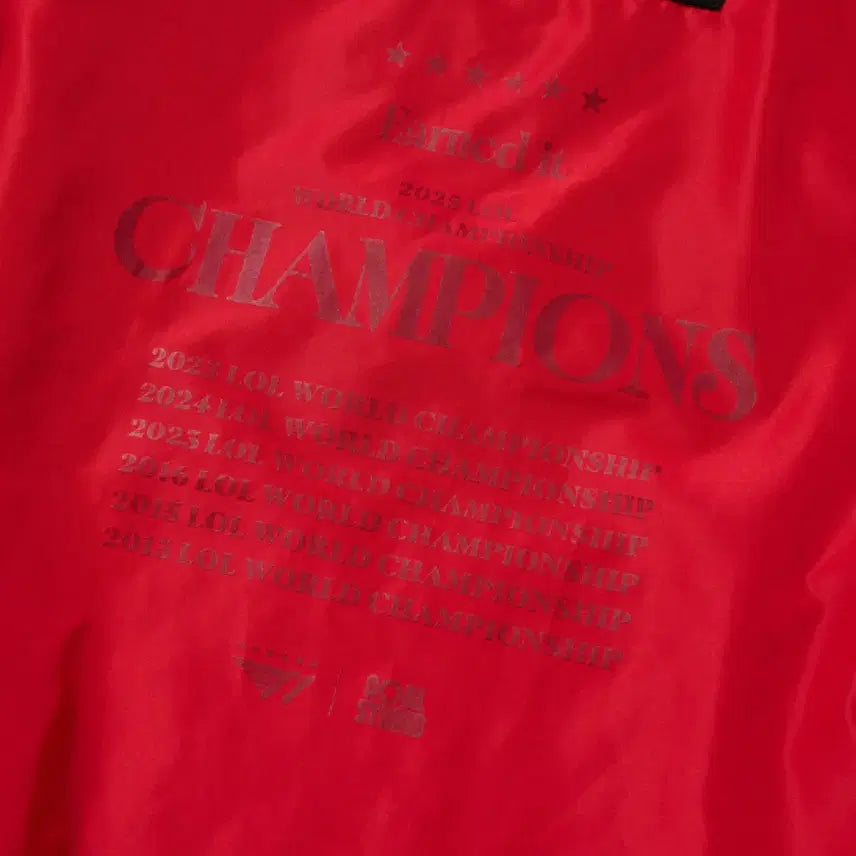 [BUNJANG] T1 World Champion Uniform Jacket L Size / T1 월드 챔피언 유니폼 자켓 L사이즈