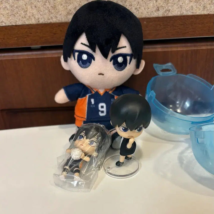 [BUNJANG] Haikyuu Kageyama Plush Doll Bundle Set / 하이큐 카게야마 누이 인형 가챠일괄
