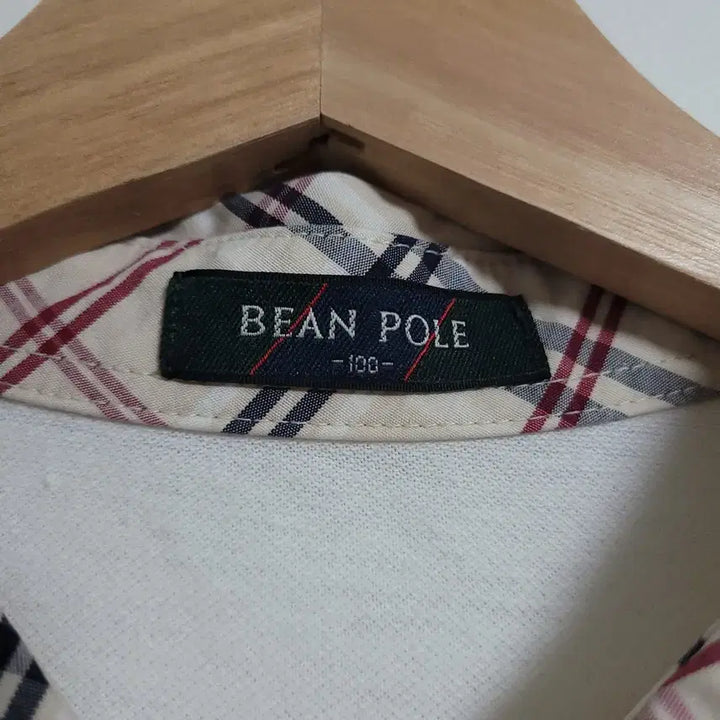 [SOLD OUT] (100) BEANPOLE 빈폴 체크 반팔 카라티