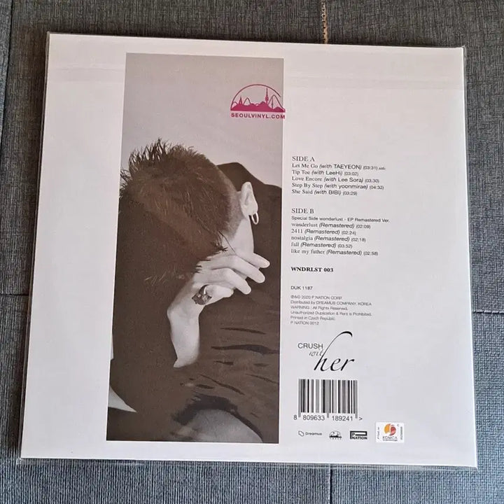 [BUNJANG] Crush HER Sealed LP / 크러쉬 HER 미개봉 LP