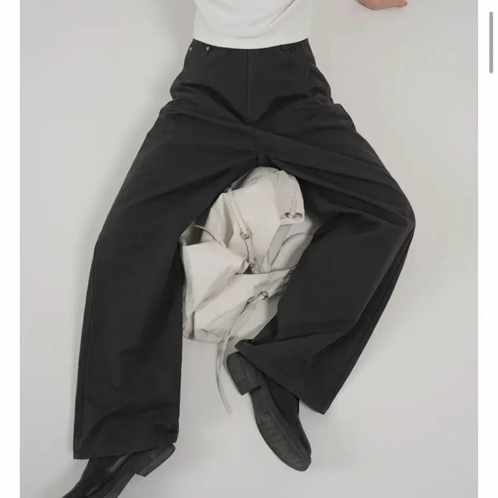 [BUNJANG] Demuer Cotton Wide Pants / 드무어 메이드 코튼 와이드 팬츠 새상품