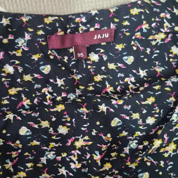 [BUNJANG] Floral Print Long Slip Dress / 잔꽃무늬 롱 슬립 원피스