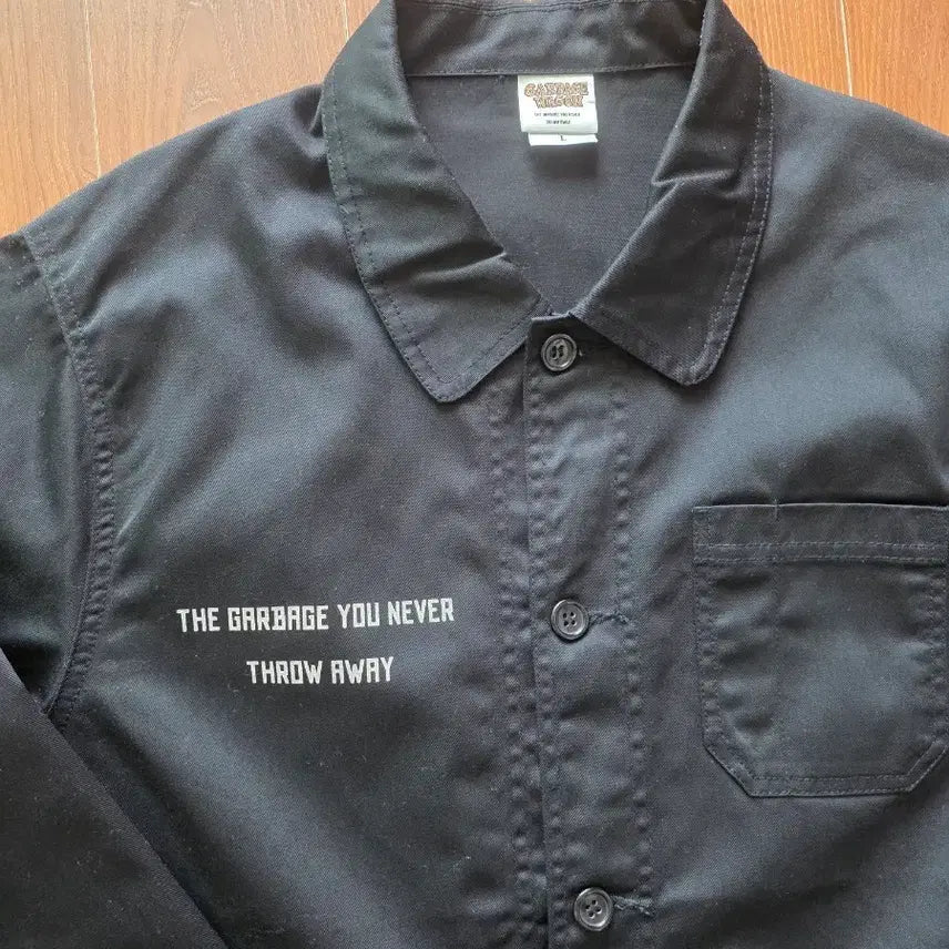 [BUNJANG] GARAGE VECCHI Black Jacket L / GARAGE VECCHI 검정색 자켓 L
