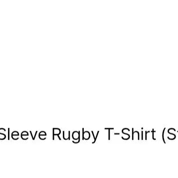 [BUNJANG] Pottery Stripe Rugby Polo Shirt (Charcoal) / 포터리 스트라이프 럭비 폴로 셔츠(차콜) 1사이즈
