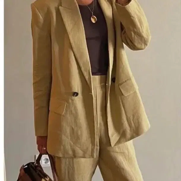 [BUNJANG] Theory Linen Blazer Jacket / (택채새제품)띠어리theory 여성 린넨 자켓 블레이저 숏코트 정장