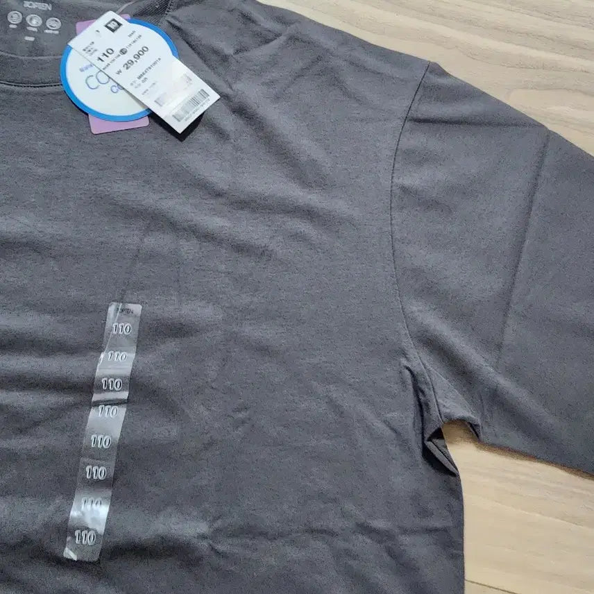 [BUNJANG] TOPTEN Cool Air Short Sleeve T-Shirt Gray 110 / 탑텐쿨에어반팔티셔츠그레이110