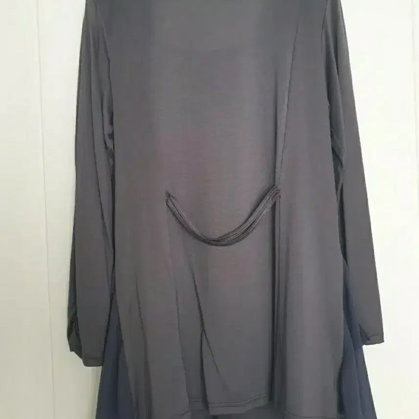 [BUNJANG] Layered Long Blouse Cardigan / (새상품)레이어드 롱 블라우스티 가디건