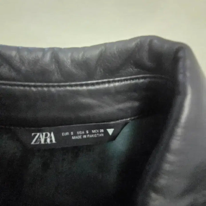 [BUNJANG] Zara Lambskin Shirt Dress / 자라 램스킨 셔츠형 원피스
