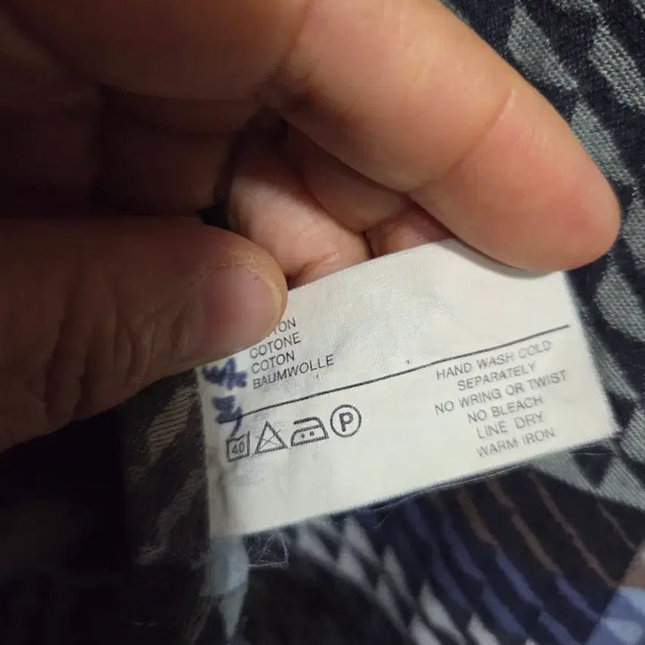 [BUNJANG] Missoni Check Pattern Shirt / 미쏘니 체크 패턴 남방 셔츠