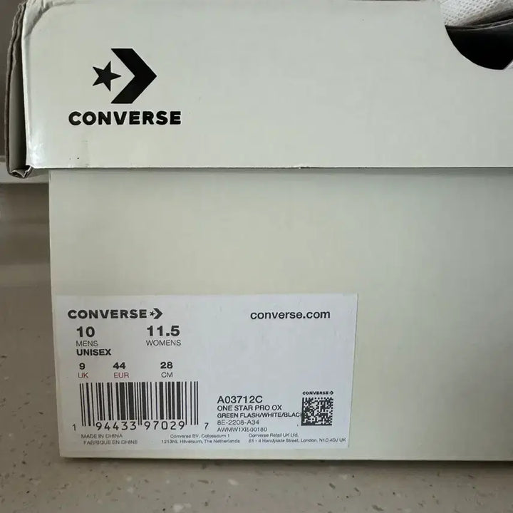 [BUNJANG] Converse One Star Pro Ox Green Flash Sneakers / 컨버스 원스타 Pro Ox 그린 플래쉬 280
