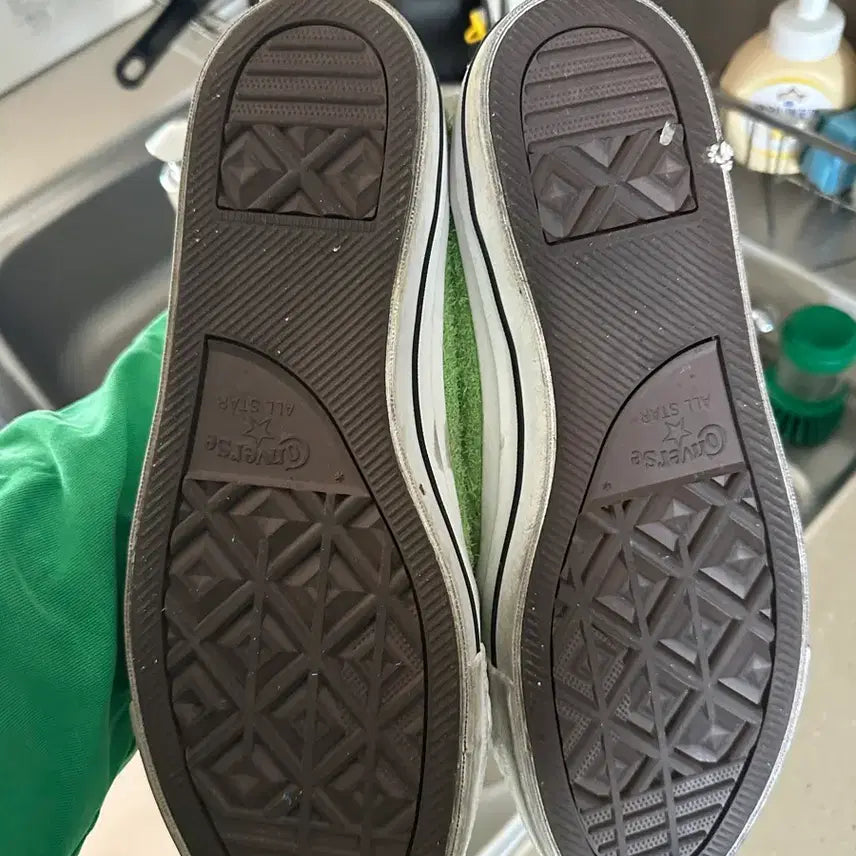 [BUNJANG] Converse One Star Pro Ox Green Flash Sneakers / 컨버스 원스타 Pro Ox 그린 플래쉬 280