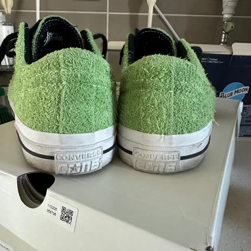 [BUNJANG] Converse One Star Pro Ox Green Flash Sneakers / 컨버스 원스타 Pro Ox 그린 플래쉬 280