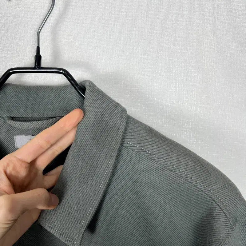 [BUNJANG] COS Khaki Cotton Jacket / COS 코스/스판 카키 면 자켓 점퍼 남100 L/라덴